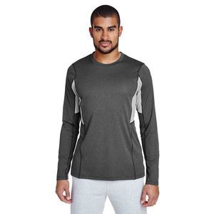 Team 365 TT14 Men's Excel Performance Warm-Up DARK GREY HEATHER 4XL